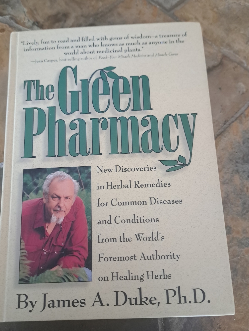 THE GREEN Pharmacy Hard Cover Book James Duke herbal remedies natural help aids - Picture 2 of 5